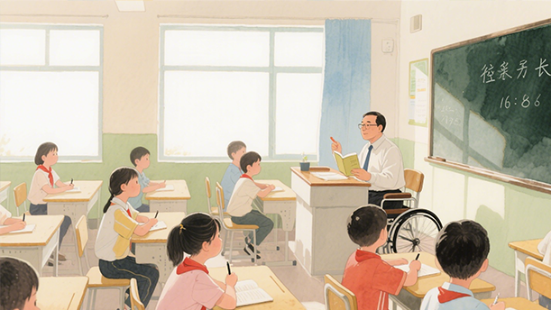爬着上班的小学校长——关于教师的演讲经典篇目