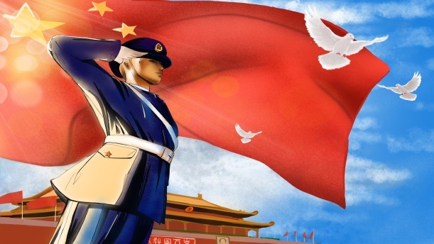 国歌-中学版——关于党政祖国的朗诵经典篇目