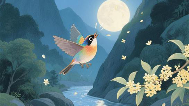 鸟鸣涧——关于古风诗词的朗诵经典篇目