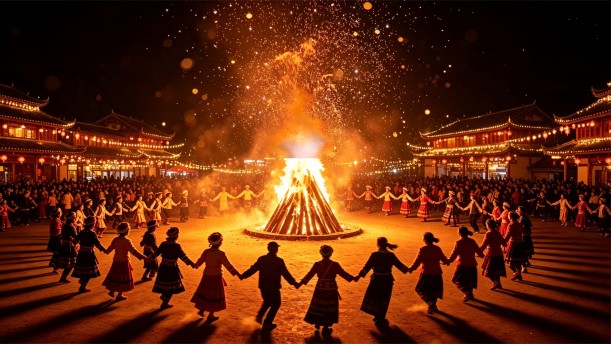 烟火灼灼，共度火把节——关于经典散文的朗诵经典篇目