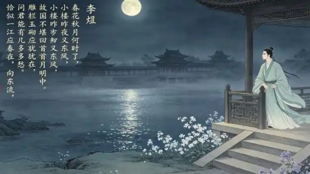 虞美人（春花秋月何时了）——关于古风诗词的朗诵经典篇目
