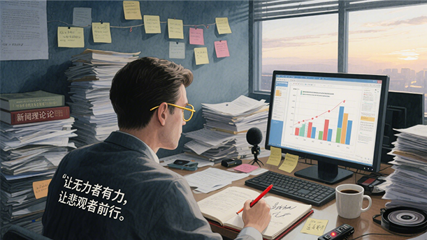 当最好的记者型主持人——关于理想的演讲经典篇目