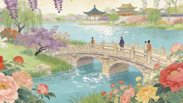 春日——关于古风诗词的朗诵经典篇目