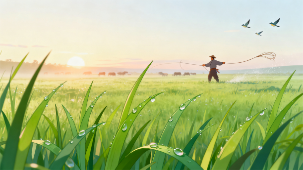 草原的早晨——关于童话寓言的朗诵经典篇目