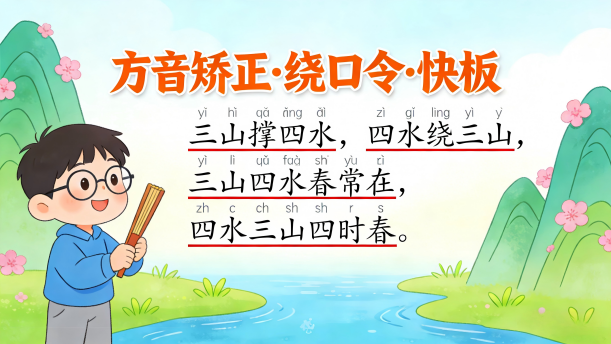 方音矫正·绕口令·快板——关于经典散文的朗诵经典篇目