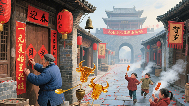 祝全县人民新春愉快——关于新年的演讲经典篇目