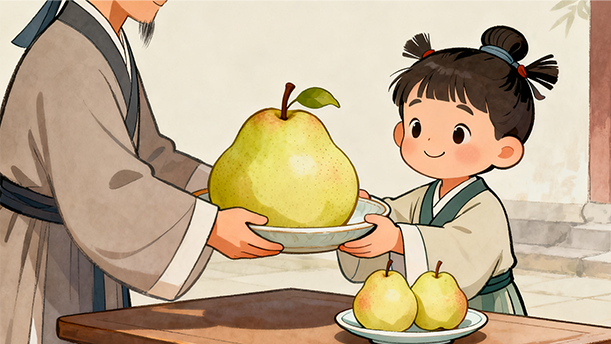 孔融让梨——关于童话寓言的演讲经典篇目
