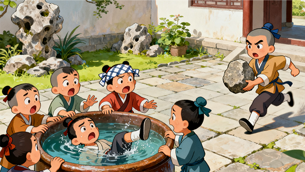 破缸救人——关于童话寓言的演讲经典篇目