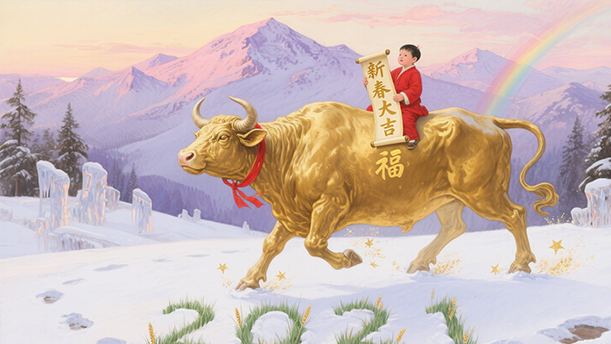 金牛奋蹄迎新春，火树银花万象新——关于新年的演讲经典篇目