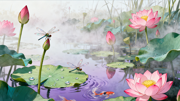 荷花——关于经典散文的演讲经典篇目